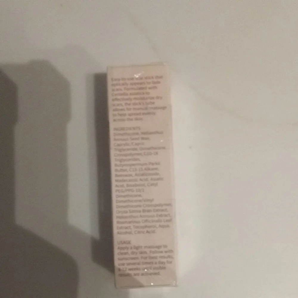 N/A silicone scar